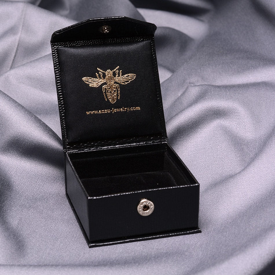 The Skull - Tourmalinequartz Double-sided Cufflinks - Yellowgold Vermeil