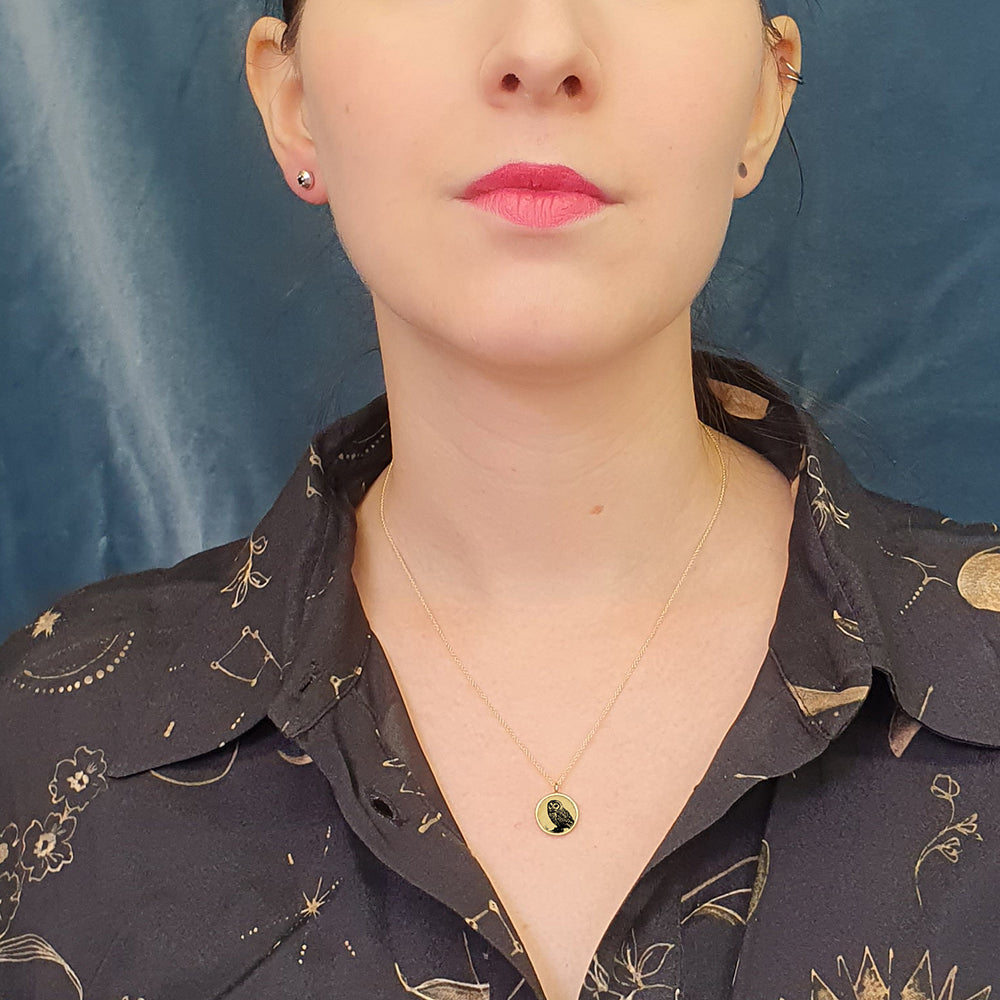 The Basic Pendant Necklace - Owl