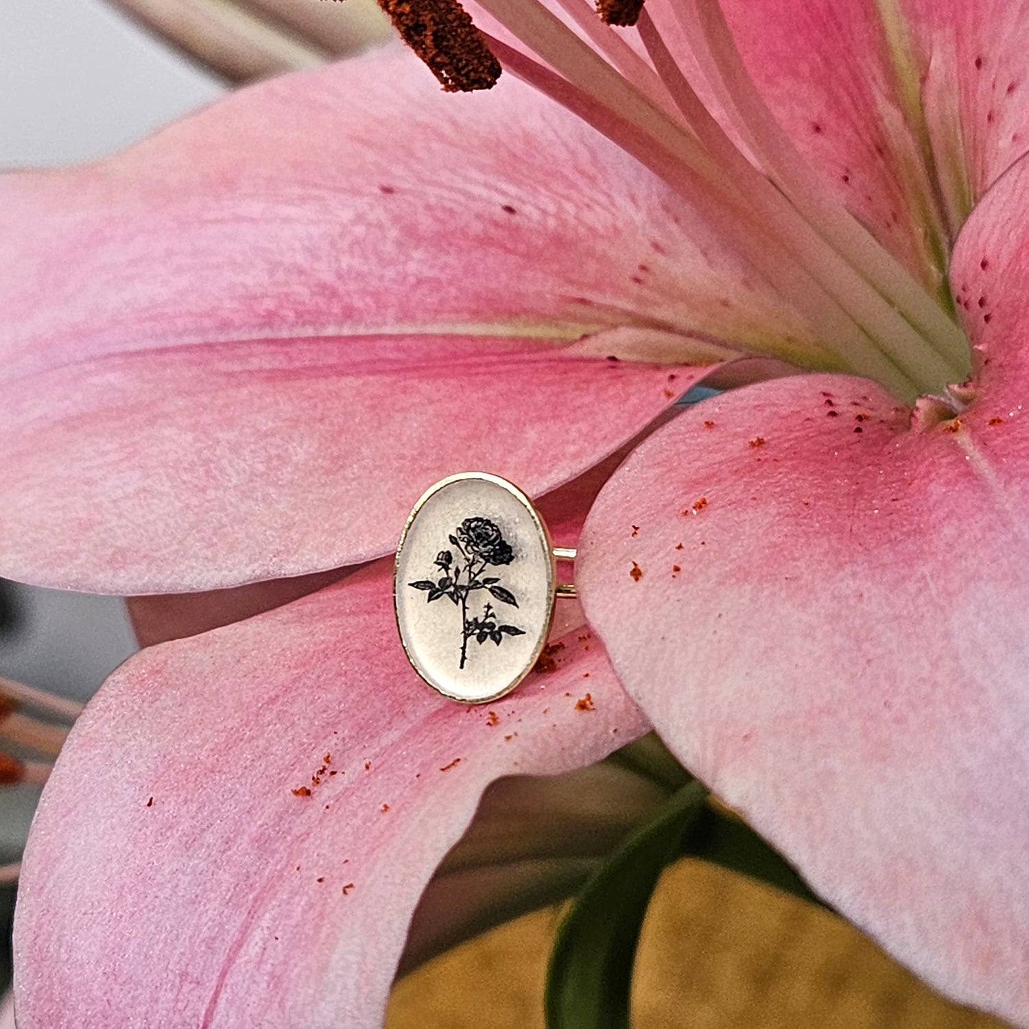Der Basic Ring – Rose