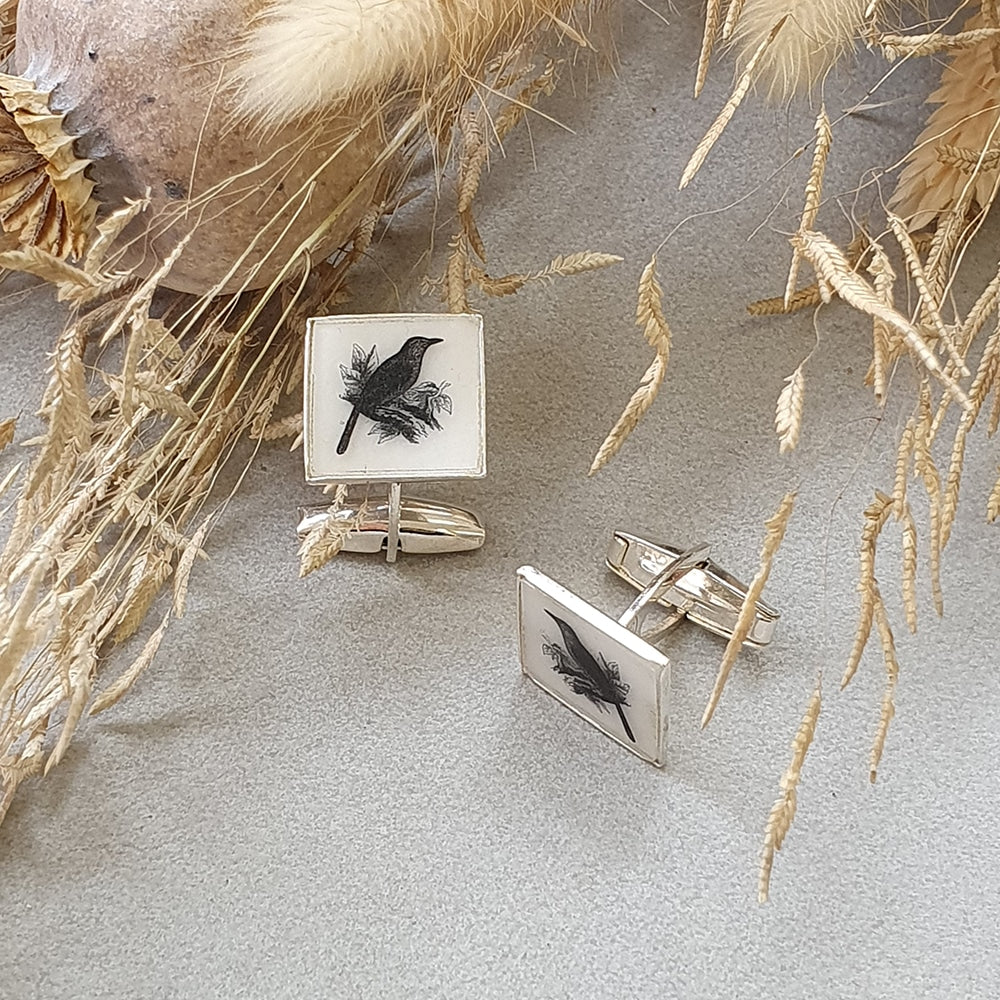 Cufflinks - Square with mechanic back