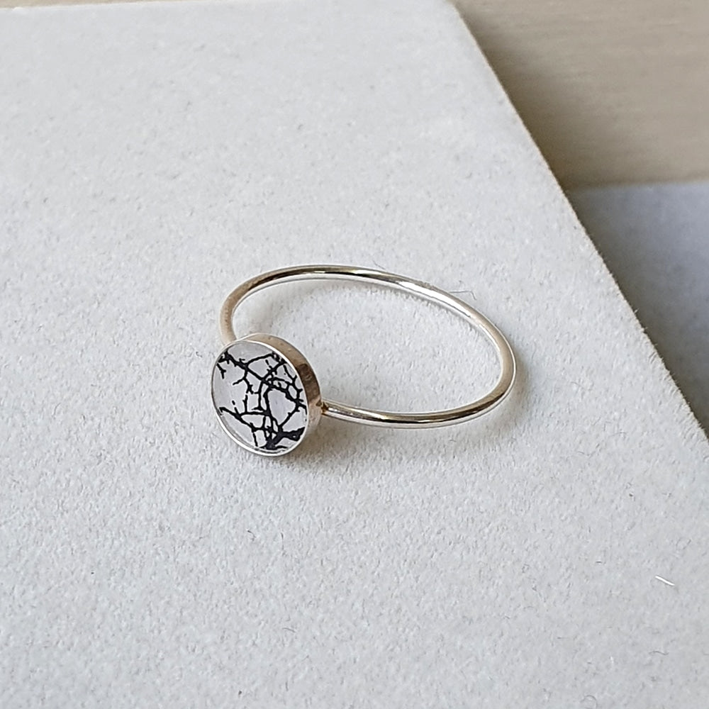 The Basic Ring - Coral - mini