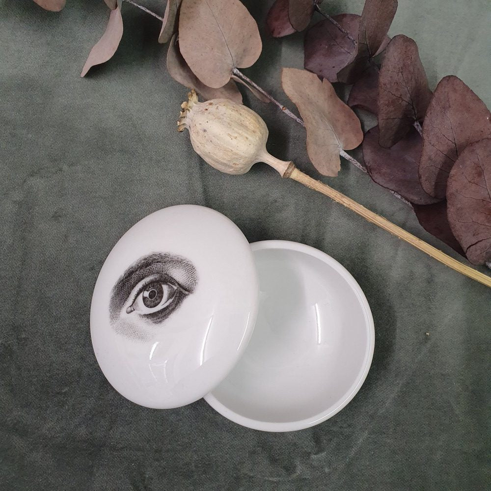 Lovers´ Eye - Round porcelain box