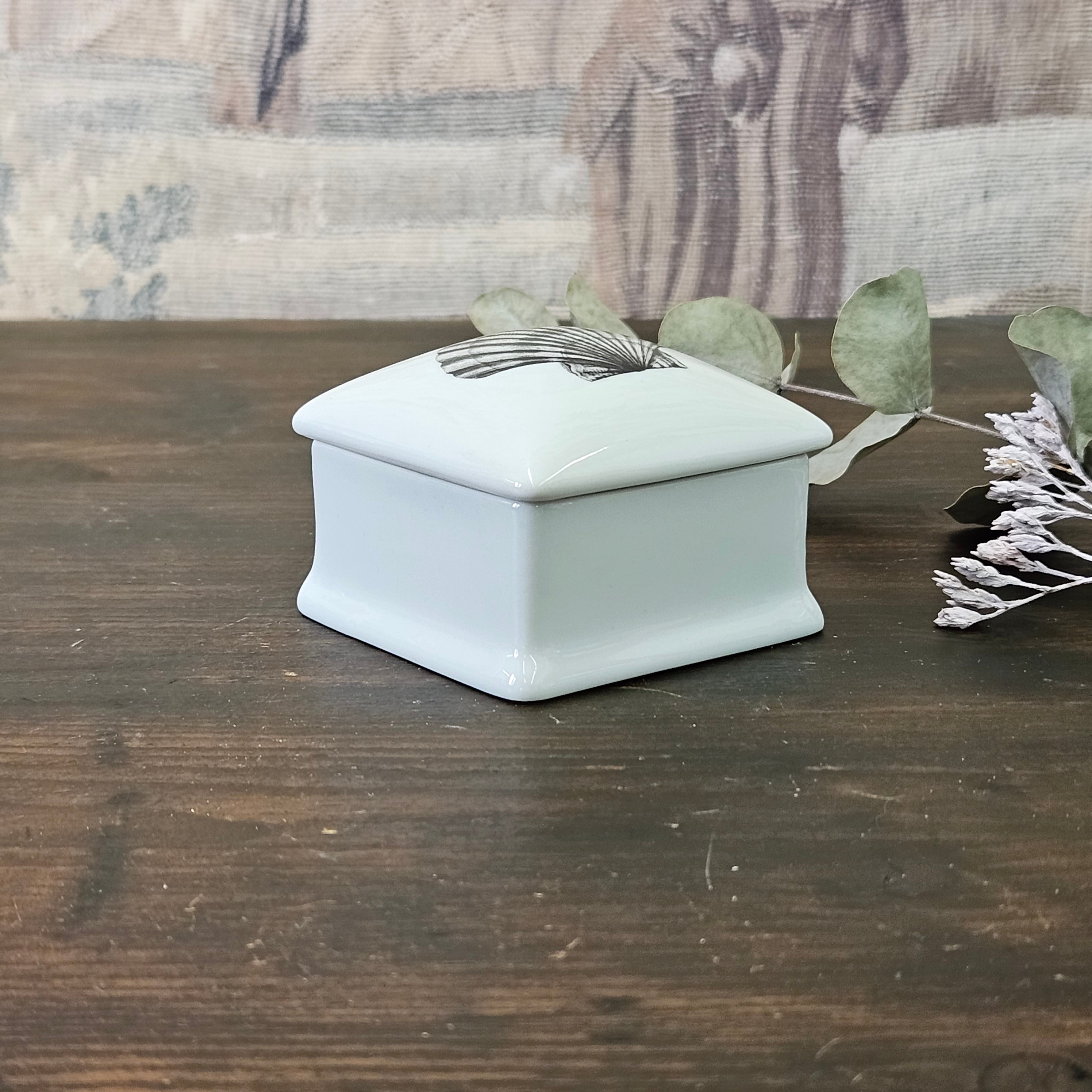 Celestial Moon - Square porcelain box