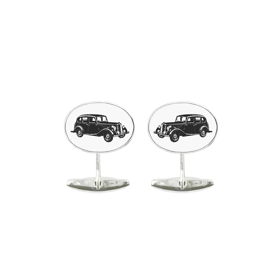 The Oldtimer Oval Cufflinks