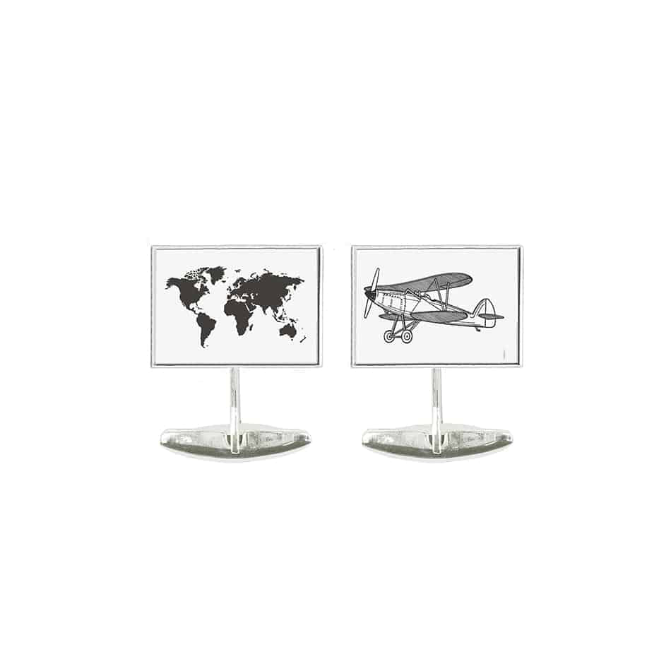 The Pilot´s Rectangle Cufflinks