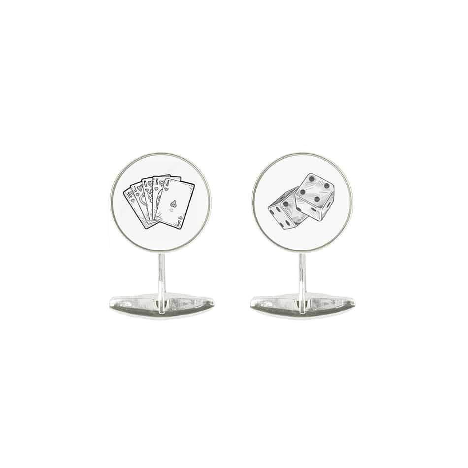 The Player´s Round Cufflinks