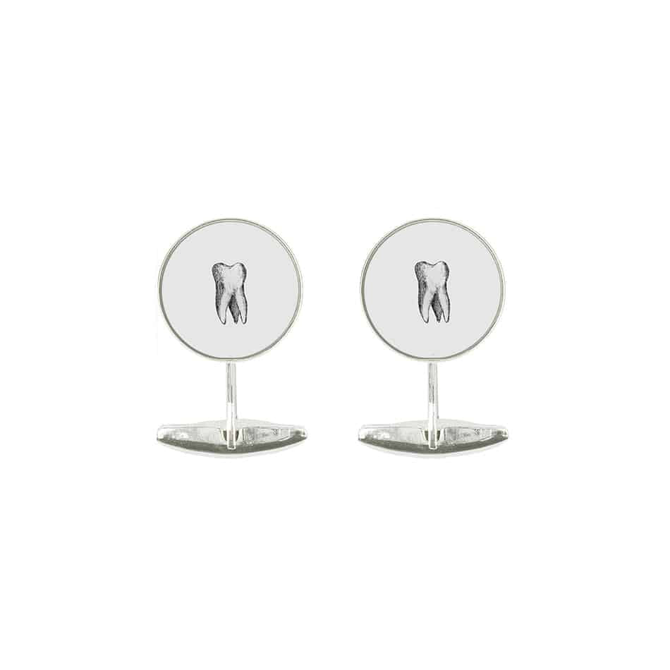 The Dentist´s Round Cufflinks