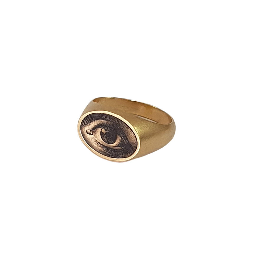 The small Lovers´ Eye Signet Ring