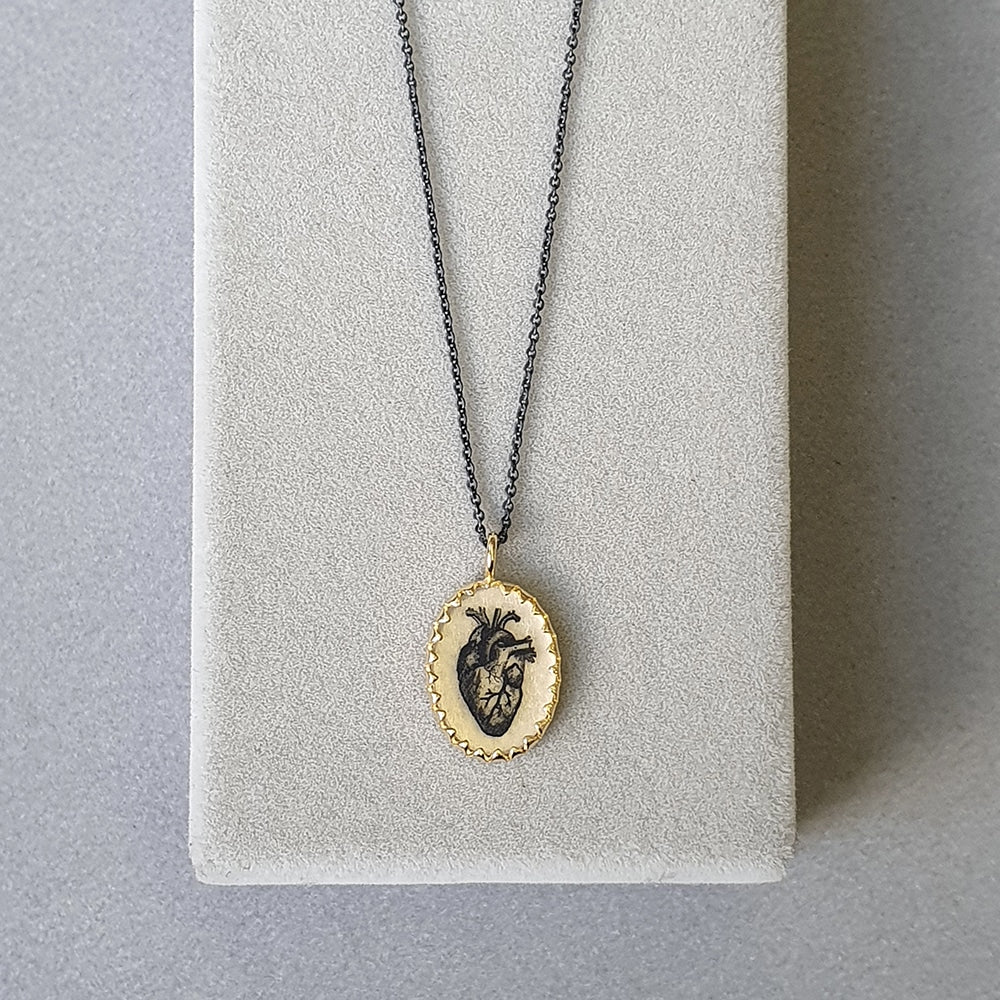 The Victoria Pendant Necklace - Heart