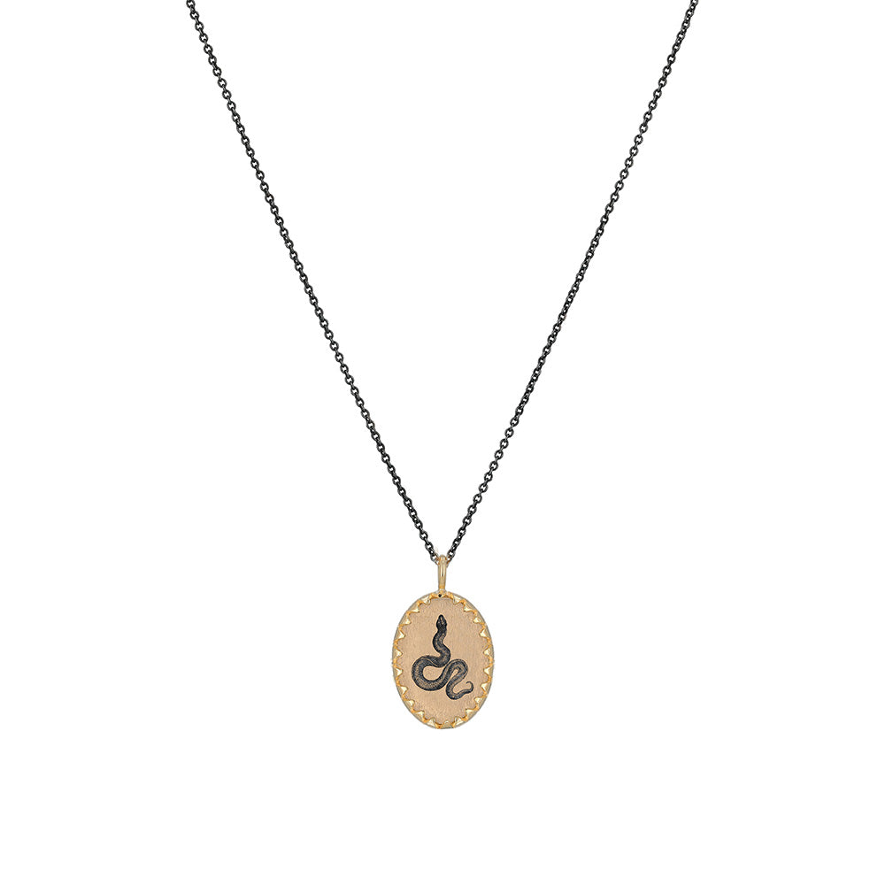 The Victoria Pendant Necklace - Serpent