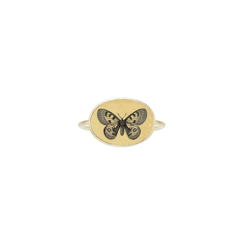 The Basic Ring - Butterfly - Gold Vermeil