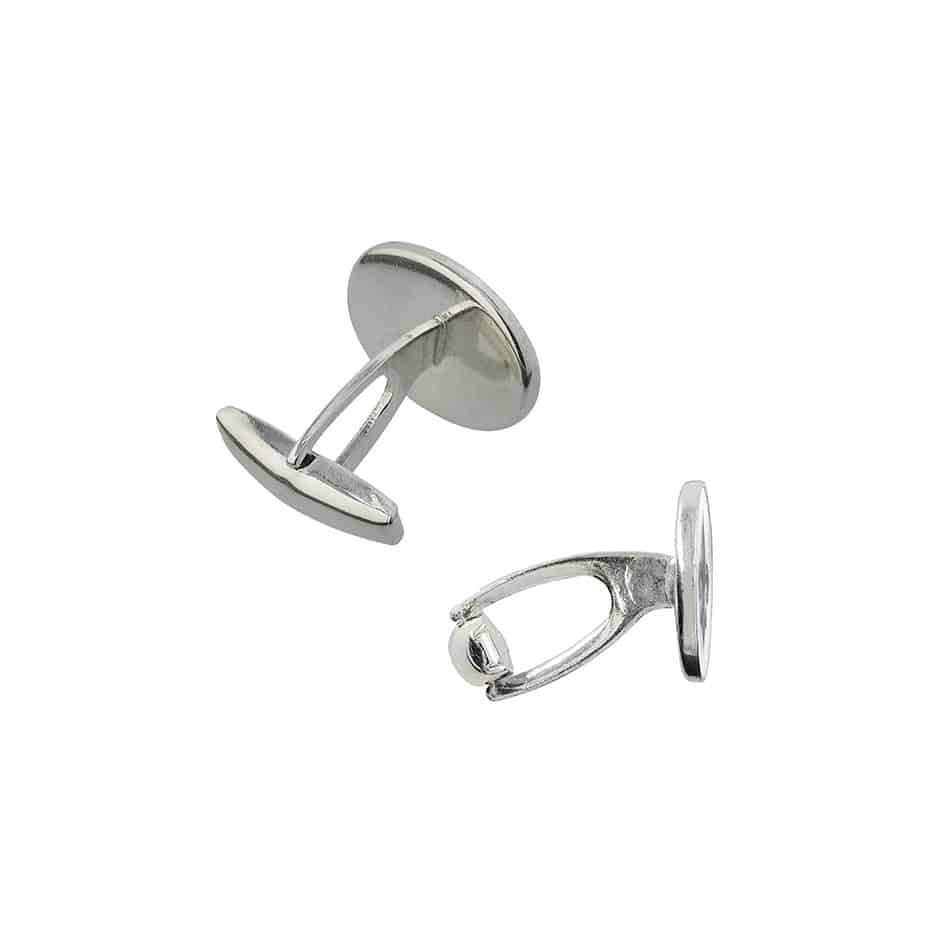 The Camera Oval Cufflinks