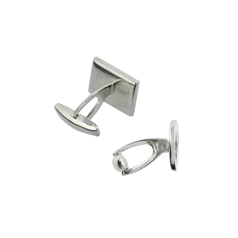 Cufflinks - Rectangle with mechanic back