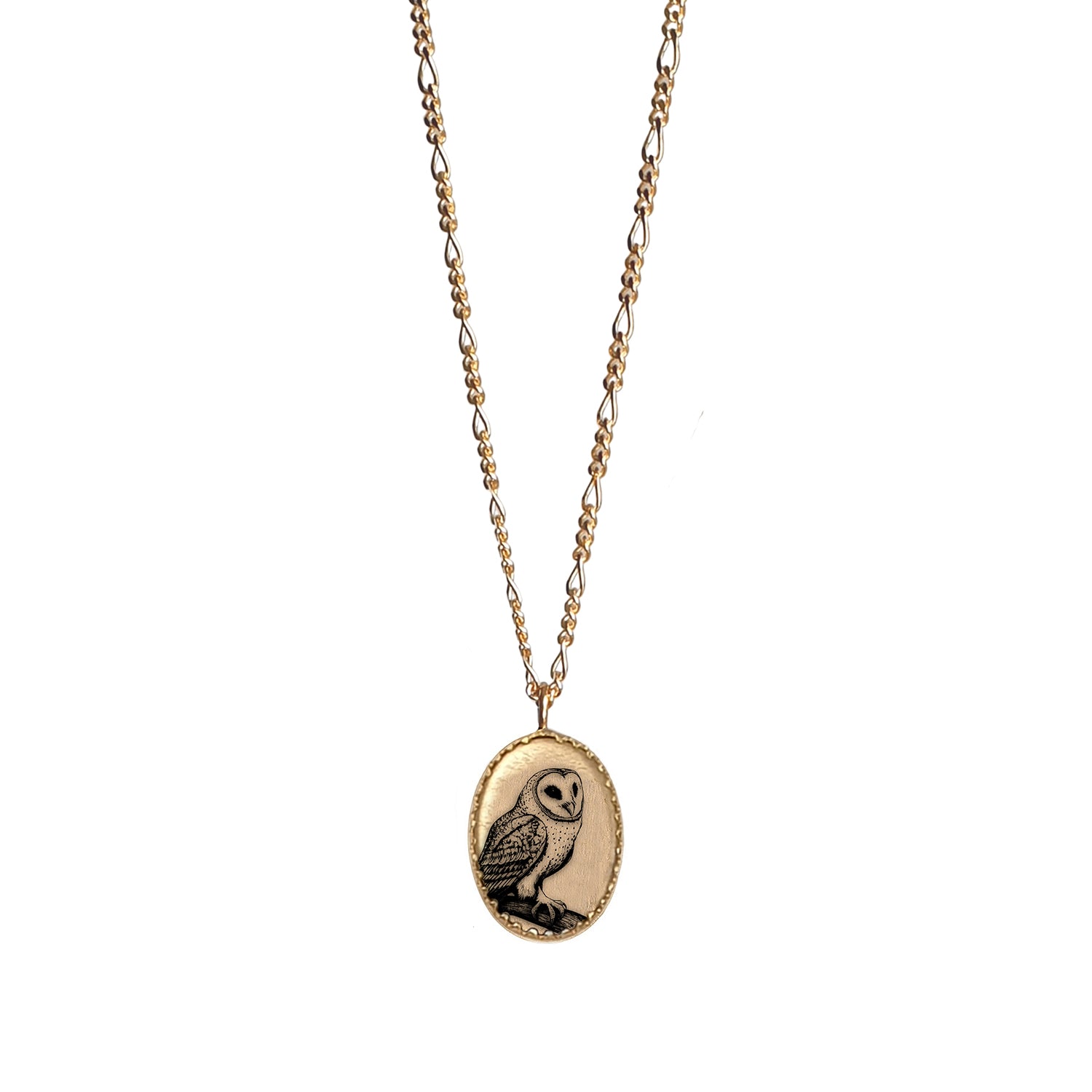 The Figaro Necklace - Owl