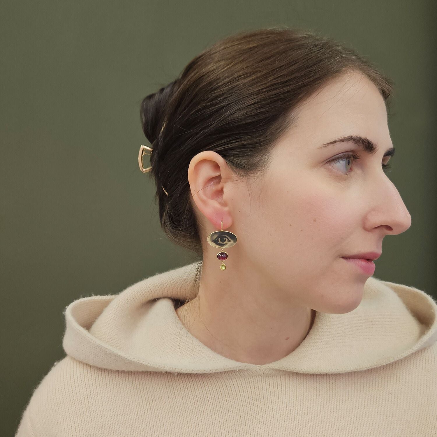 The Lover´s Eye Short Drop Earrings
