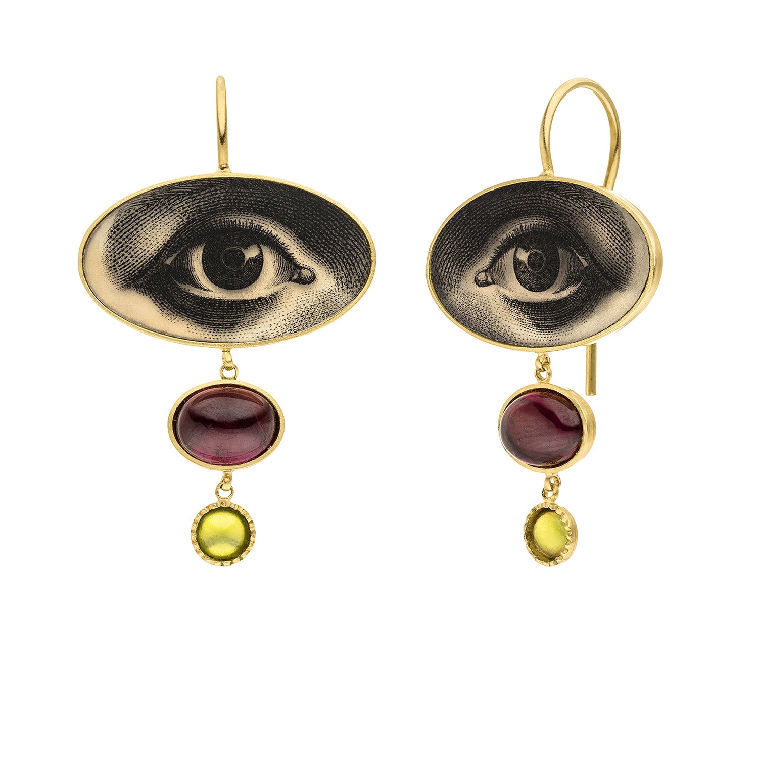 The Lover´s Eye Short Drop Earrings