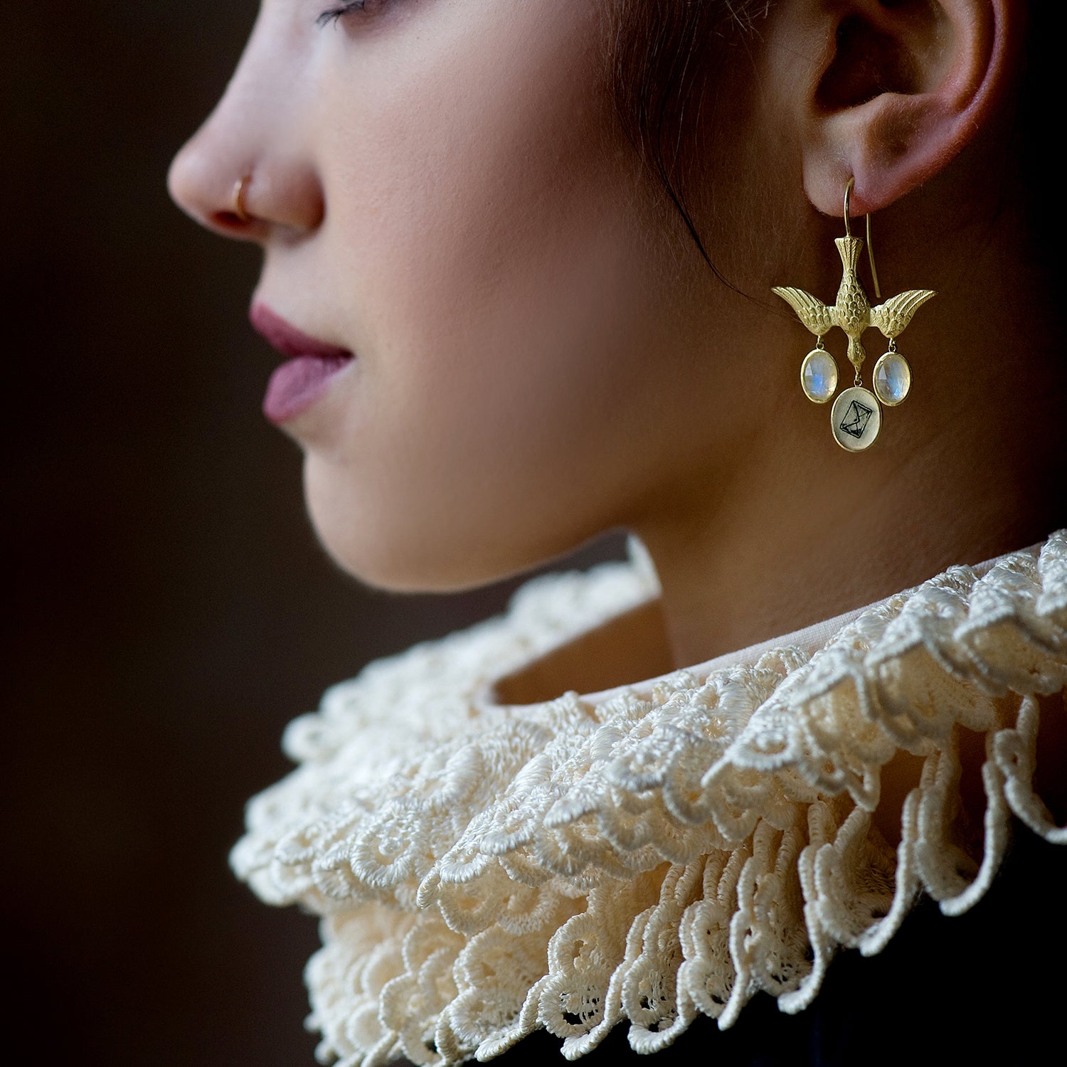 The Peace Dove Earrings