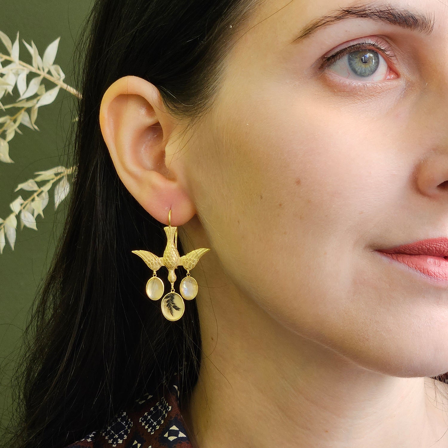 The Peace Dove Earrings