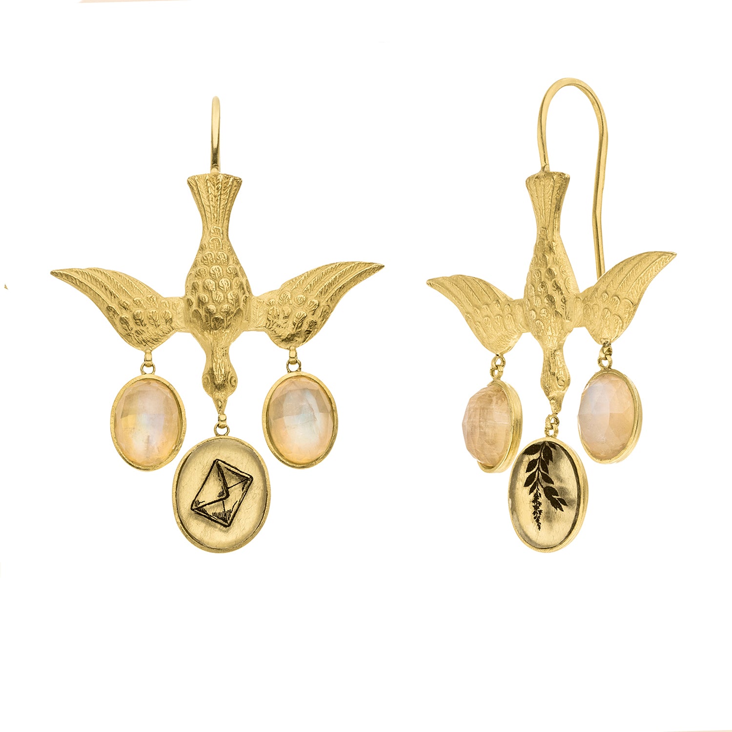 The Peace Dove Earrings
