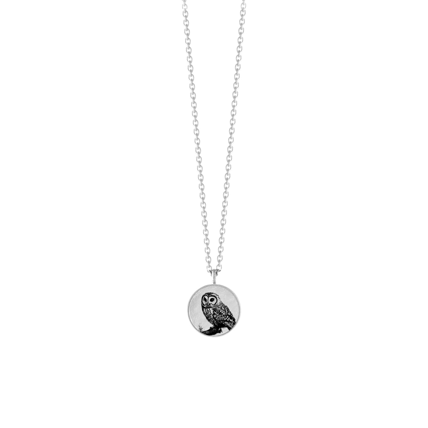 The Basic Pendant Necklace - Owl