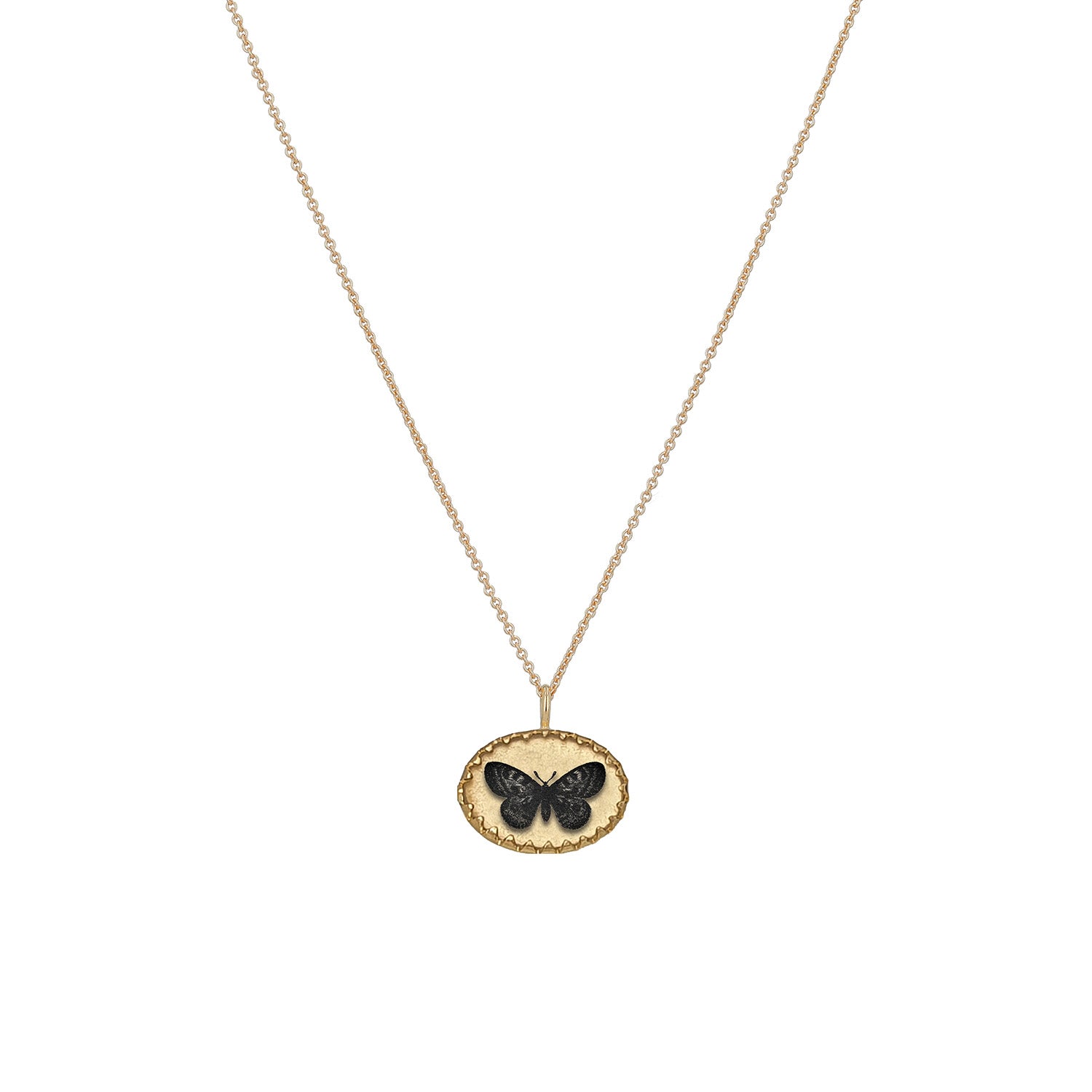 The Victoria Pendant Necklace - Butterfly